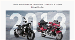 Desktop Screenshot of m-zweiradsport.ch
