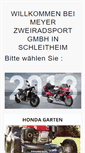 Mobile Screenshot of m-zweiradsport.ch