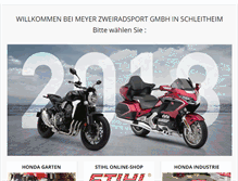 Tablet Screenshot of m-zweiradsport.ch